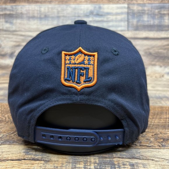NFL Denver Broncos Mens Baseball Hat Navy Snapback Adjustable 59Fifty Football - Picture 4 of 8